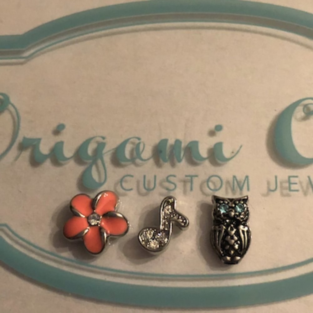 Origami Owl Music & Owl Charm Set